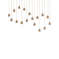 Підвісний світильник Pecherna chandelier 'single' (basic chand module)12